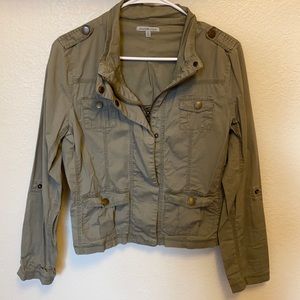 Army green jacket